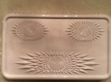 Vintage Jeanette Shell Milk Glass 1950’s Vanity tray picture