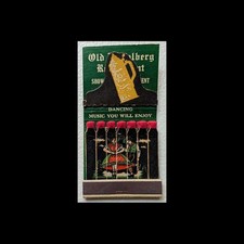 Feature Matchbook Full Book Old Heidelberg Restaurant - Hallandale, FL picture