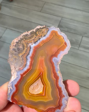 Incredibly Colorful Natural Agate with Beautiful Pattern – Minas Gerais, Brazil picture