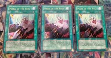 Yu-Gi-Oh Mark of the Rose CSOC-EN047 Ultimate Rare 1st Edition Playset LP/MP picture