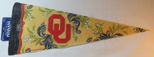 University of Oklahoma Sooners NCAA Floral Design Premium Pennant picture