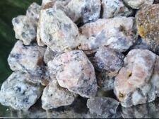 10 pounds Tumbling Rocks Smokey Quartz Tourmaline Peach Moonstone Pegmatite mix  picture