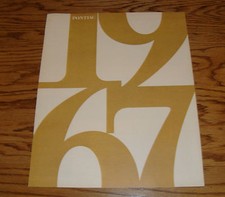 Original 1967 Pontiac Full Line Sales Brochure Catalog 67 Tempest GTO Grand Prix picture
