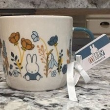 Miffy Floral Bunny Pattern Coffee Mug with 3D Bunny Inside picture