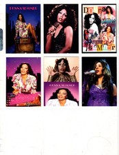 DONNA SUMMER   CUSTOM TRADING CARD 6 CARDS  SET picture