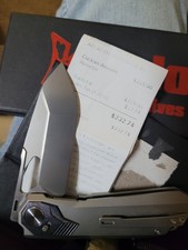 REMETTE Peregrine Falcon M390 Reverse Tanto Linerlock Knife picture