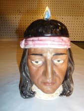 Vint Royal Doulton -or in the style of-Native American Indian Brave Head Humidor picture