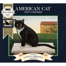 Lang Brands,  American Cat Special Edition 2027 Wall Calendar by Lowell Herrero picture