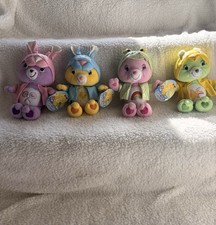 Lot of 4 8in-9in  Care Bears Easter Friends Plush w/ Tags 2007 picture
