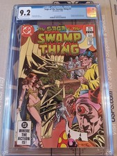 Saga Of The Swamp Thing #7 1982 CGC 9.2 NM- picture
