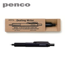 HIGHTIDE PENCO  Drafting Writer Ball-Point Pen Black 0.5mm Made in Japan picture