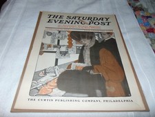 Illustrated  Saturday Evening Post February 13th 1904 Valentine's Day Betts Art picture