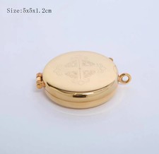 Church Eucharist Holy Box Communion Catholic Brass Mass Altar Decors Supplies picture