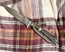 Rare PUMA-WERK Waidmesser 3591 1st Generation 1956-1958 GAME KEEPER Knife picture