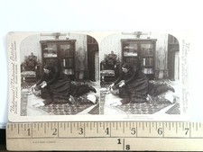 Oppressed Victorian Stereoview Underwood & Underwood 1890 Curved Mount Antique picture