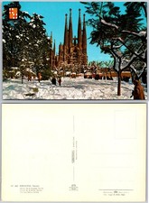 Continental Sagrada Familia Barcelona Postcard picture