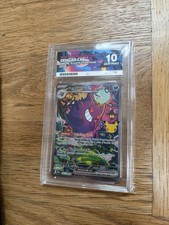 PERFECT SUB GRADES ACE 10 - Gengar ex 154/128 30th Celebration Holo Pokemon picture