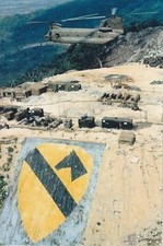 Vietnam  War  Photo --    1st Cavalry Division  Base.... picture