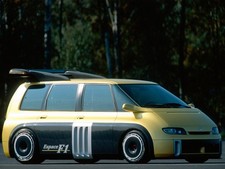 Cars renault espace f1 concept Art Print Poster 11x17 picture
