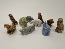 Lot of 10 WADE Whimsies Red Rose Tea Figurines WADES picture