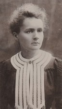 1915 Press Photo Nobel Prize Winner, Chemist Marie Curie, Discovered Radium picture