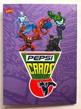 1995 PEPSICARDS MARVEL Cards - Full Set 113/113 Reprint Spiderman Wolverine Thor picture