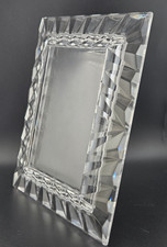 Marquis by Waterford Markham Crystal 5x7 Picture Frame Etched Estate Find picture