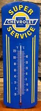 NEW Vintage Style Chevrolet Chevy Super Service Thermometer Mancave Garage 12