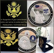 CIA We Are The Nation's First Line of Defense Silent Warriors Challenge Coin USA picture