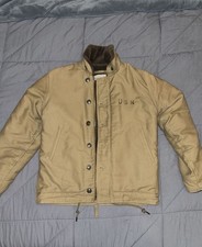 Vintage 1944 1st Pattern WWII USN N-1 Deck Jacket SZ 40 – The Barn ... picture