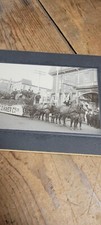Rare Old 1890's Kaier's Opera House Mahanoy City PA advertising Cabinet Photo picture