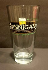 Bennigan’s True Pint Original Vintage Glass From 1998 picture