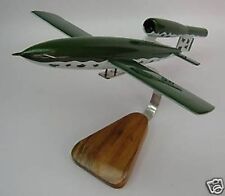 Fi-103 V-1 Fieseler Flying Bomb Mahogany Kiln Dry Wood Model Small New picture