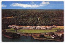 Framingham Motor Inn Postcard MA Route 9 Aerial View Mike Roberts Chrome SC2398 picture
