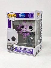Chris Sarandon Disney Jack Skellington #15 Signed Funko Pop JSA Autograph picture
