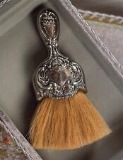 Victorian Trading Co NWOT Silver Plated Boudoir Dusting Lint Brush 44E picture