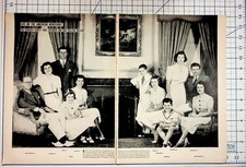 Vintage 1939 LIFE Magazine Kennedy Family Photo Joseph JFK Rose Patricia Jean picture