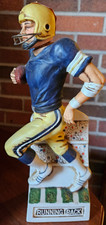 VINTAGE OLD BARDSTOWN WILLETT CERAMIC RUNNING BACK FOOTBALL DECANTER BOTTLE #1 picture