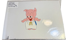 1991 MCDONALD'S TINY TUNES HAMTON  PIG ANIMATION CEL TELEVISION COMMERCIAL picture