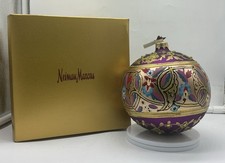 Vintage Neiman Marcus Cloisonné Enamel Christmas Ornament Large 2005  picture