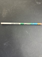 VTG Unsharpened Pencil New York A View Of The World Twin Towers picture