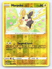 Morpeko 109/264 Common Fusion Strike Pokemon Reverse Holo Moderately Played picture