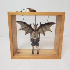 I Pupi Laboratorio Pesaro Demon Marionette Puppet Shadow Box Italy Handcrafted picture