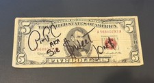 Pimp C - Signed - $5 Bill - UGK - Autograph - Houston - Rap - Rare - Bun B picture