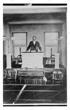 Richmond Virginia Pulpit Portrait Standard Postcard COPY RPPC picture