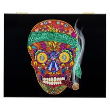 CALAVERA - Humidor Supreme 20ct Cigar Humidor - Skull Design picture