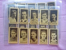 COMPLETE SET - DC THOMSON ROVER - THIS YEARS TOP FORM FOOTBALLERS  DIXIE DEAN GD picture