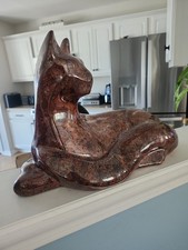 Vintage Royal Haeger #6063 Ceramic Reclining Multi Cat Figurine MCM Retro 14