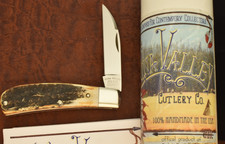 RARE Tuna Valley Cutlery Co. Phoenix Jack Knife Genuine Stag 1 of 50 NICE (36834 picture