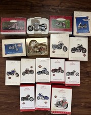Hallmark Ornaments Harley-Davidson Motorcycle Milestone Series - YOU PICK picture